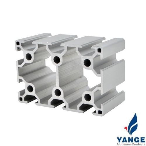 工业欧标6060重型铝型材铝合金型材加厚方管围栏立柱型材现货